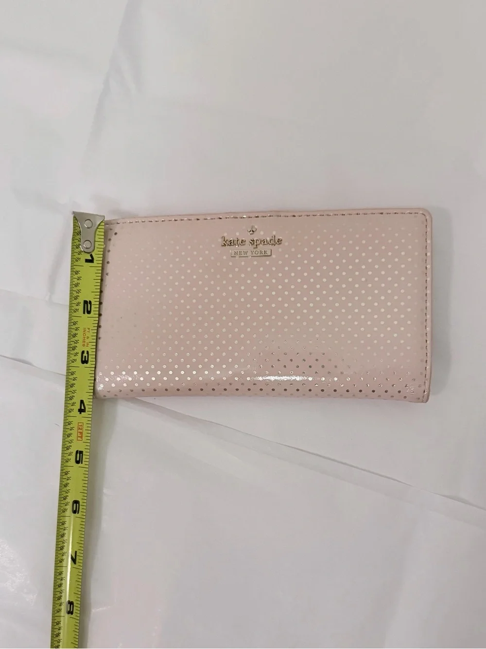 kate spade Blush Pink Polka Dot Wallet